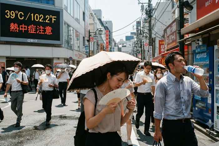 Por que o calor no Japão é tão intenso