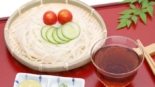 Somen, um prato leve e refrescante muito consumido durante o verão japonê