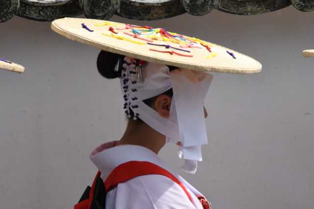 Sugegasa - a história e o simbolismo do tradicional chapéu de junco do Japão - Ichimonji-gasa 