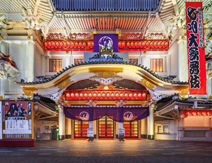 Teatro Kabukiza em Ginza, Tóquio