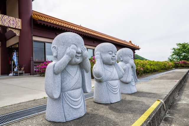 Templo Housui ji, em Shibukawa, Gunma 