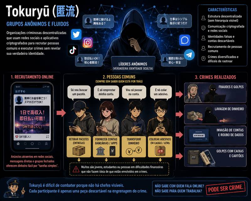 Tokuryu - quem são os novos grupos criminosos que estão substituindo a Yakuza no Japão