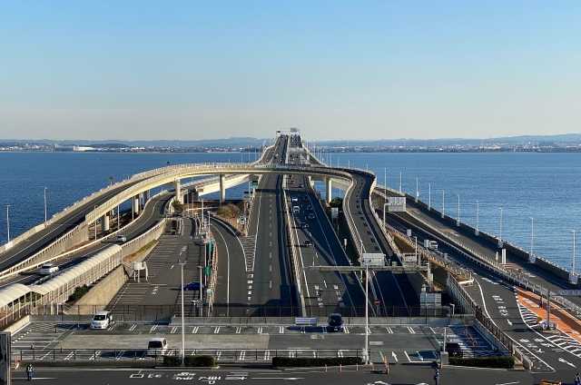 Tokyo Bay Aqua line e Umihotaru 