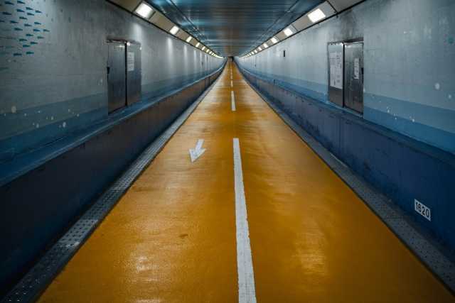 Túnel Kanmon para pedestres