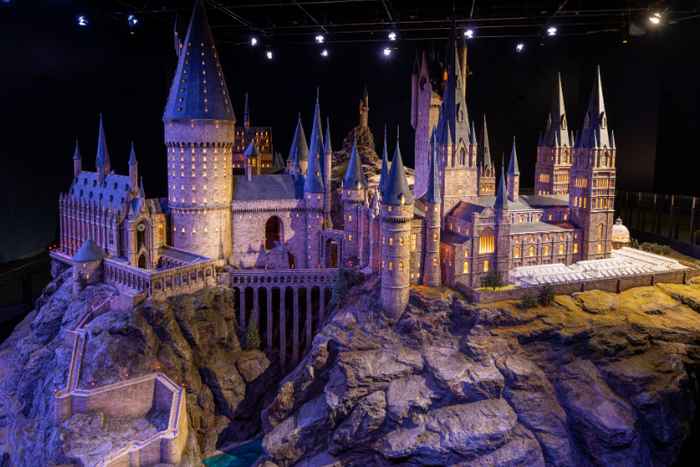 Warner Bros. Studio Tour Tokyo - Maquete do Castelo de Hogwarts