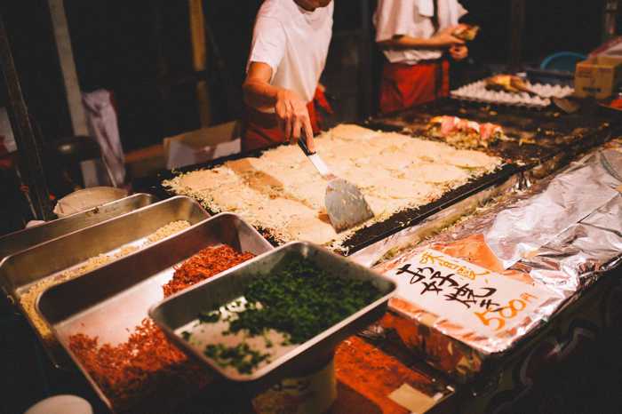 yatai, barraquinhas de comida em matsuris no Japão