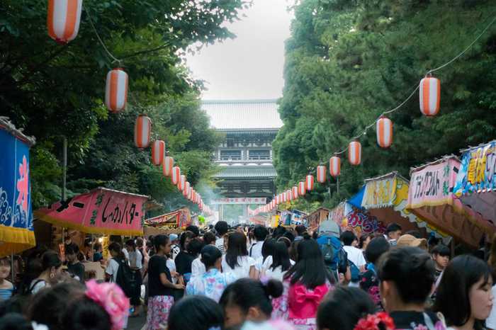 yatai, barraquinhas de comida em matsuris no Japão 