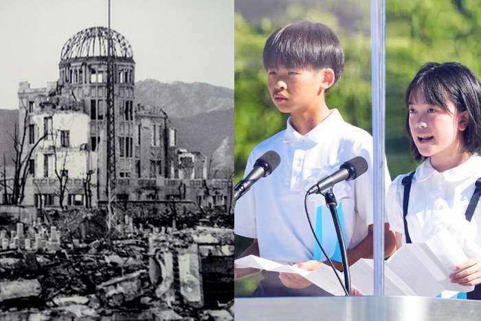 Compromisso com a Paz das crianças de Hiroshima