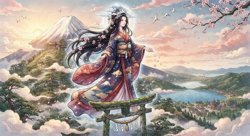 Conheça Sengen-sama, a deusa do Monte Fuji e guardiã da montanha sagrada do Japão