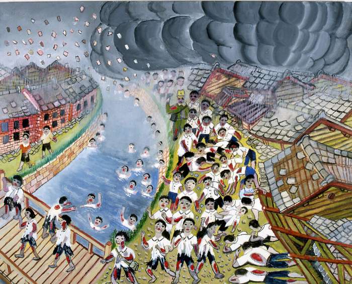 Desenhos dos Sobreviventes da Bomba Atômica - Kimura Hideo