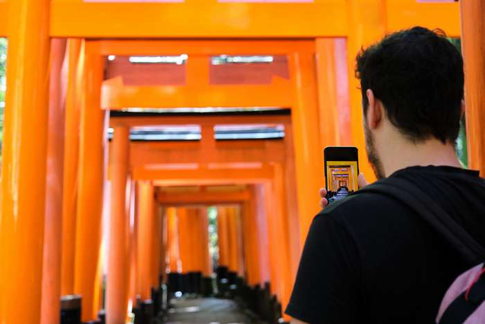 Fushimi Inari Taisha em Kyoto 