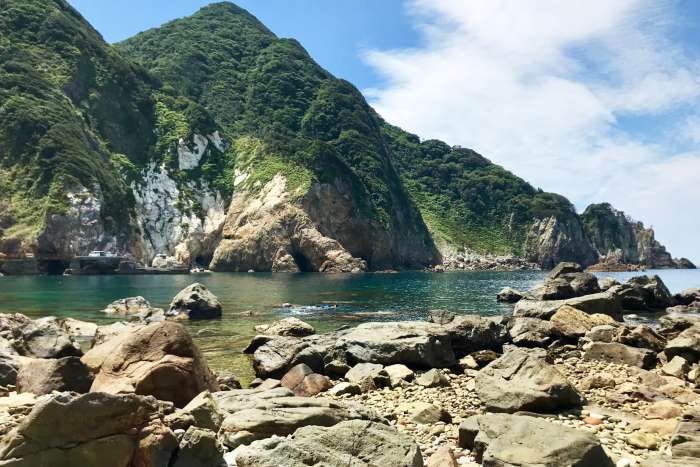 Hagachizaki Monkey Bay. o santuário dos macacos selvagens à beira-mar em Izu 