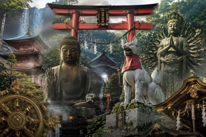 Shinbutsu-shugo - como o xintoísmo e o budismo se fundiram e moldaram a cultura japonesa
