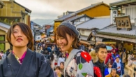 Turismo massivo em Kyoto