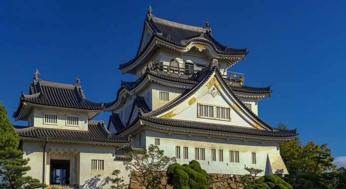 Castelo de Kishiwada em Osaka 