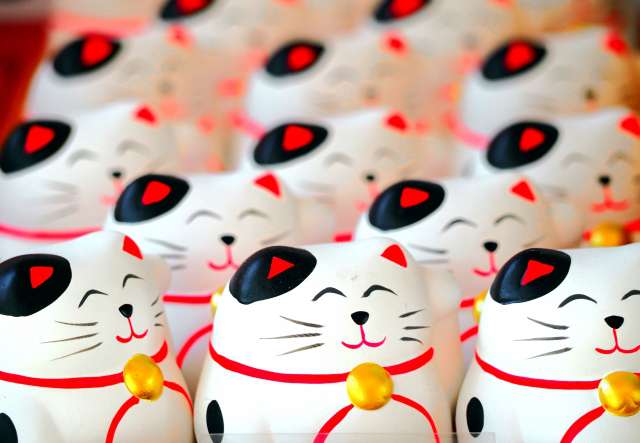 Dia do Maneki Neko - Gato da Sorte japonês 
