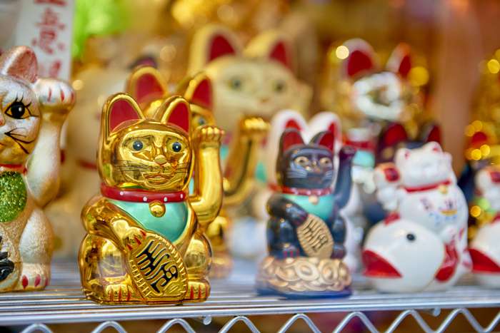 Gatos da Sorte - Maneki Neko no Japão 