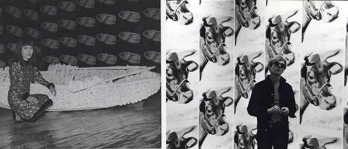 Yayoi Kusama acusou Andy Warhol de plágio