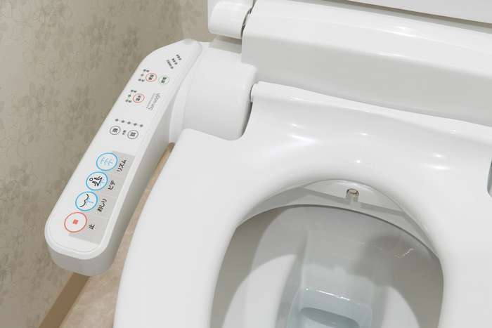 Assento sanitário inteligente no Japão 