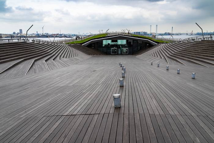 Cais de Osanbashi - Terminal Internacional de Passageiros de Yokohama 