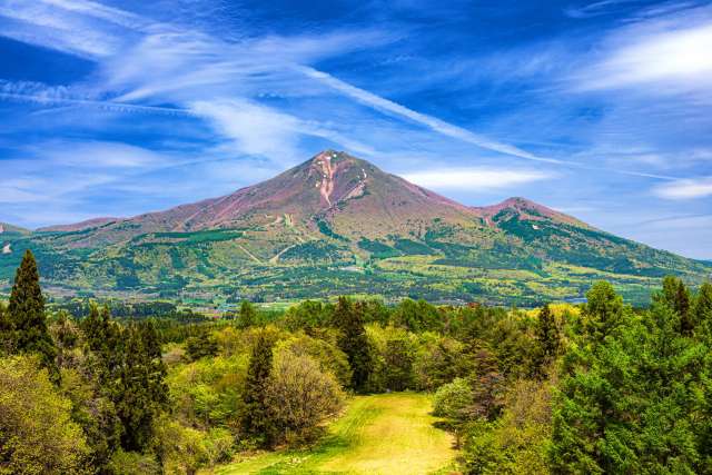 Monte Bandai, cidade de Inawashiro, província de Fukushima