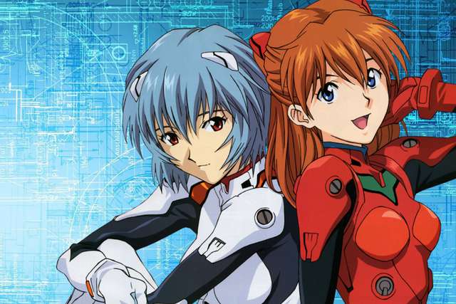 Neon Genesis Evangelion Asuka e Rei