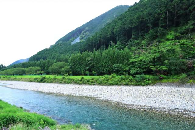 Rio Choshi, em Kihoku 